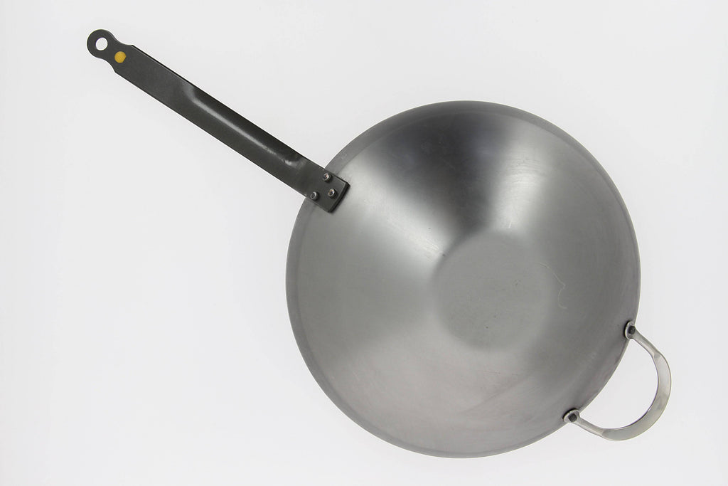 Jeklen wok - 32 cm MINERAL B De Buyer - Chef Bruni