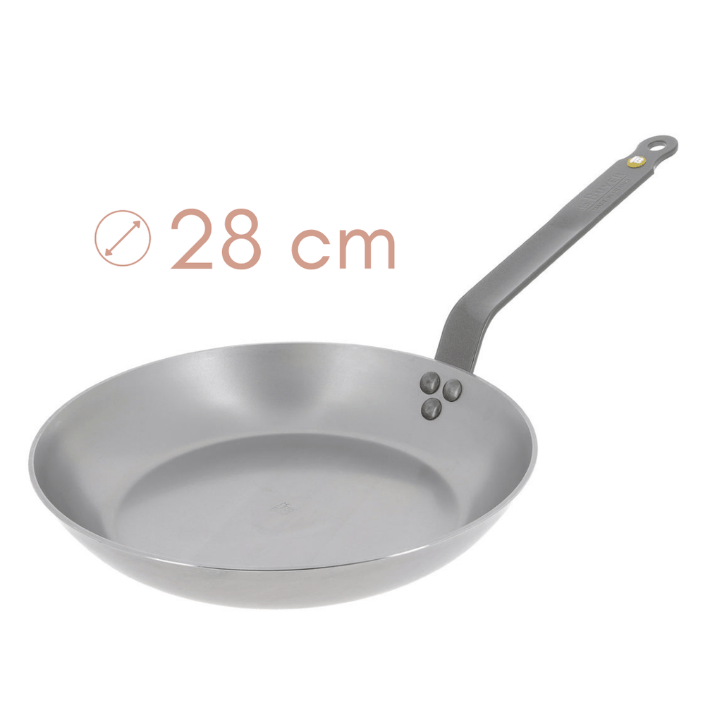 Jeklena ponev - 28 cm MINERAL B De Buyer - Chef Bruni